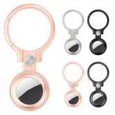 Funda de metal resistente a los golpes y a los arañazos con anilla para llavero, para AirTag